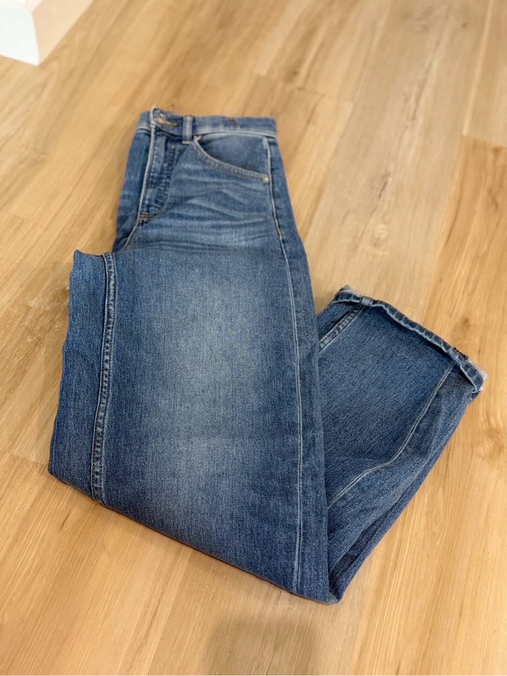 Classic Blue Women's Straight-Leg Jeans